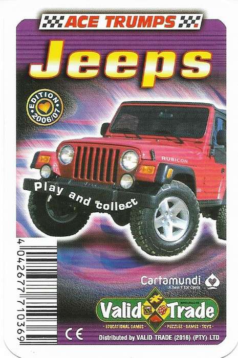 Ace Trumps Jeeps