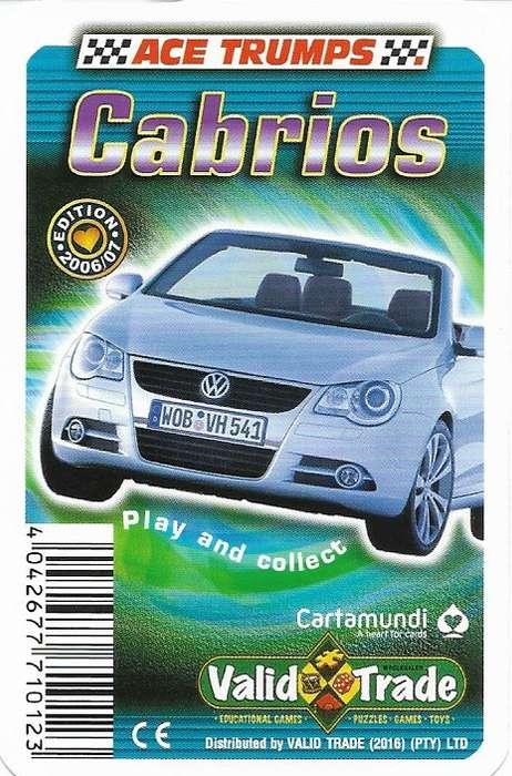 Ace Trumps Cabrios