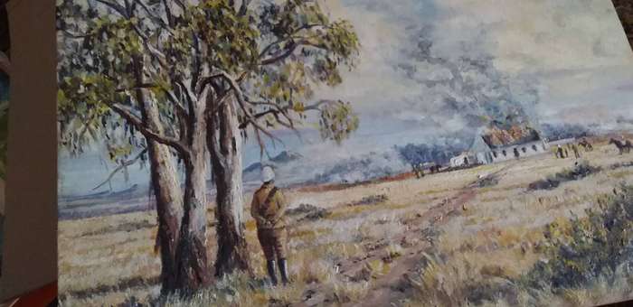 3 x Oil on boards, NO FRAMES!