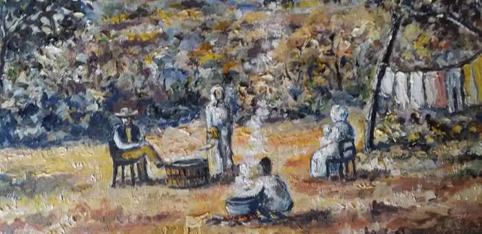 3 x Oil on boards, NO FRAMES!