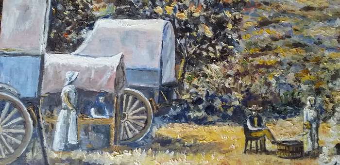 3 x Oil on boards, NO FRAMES!