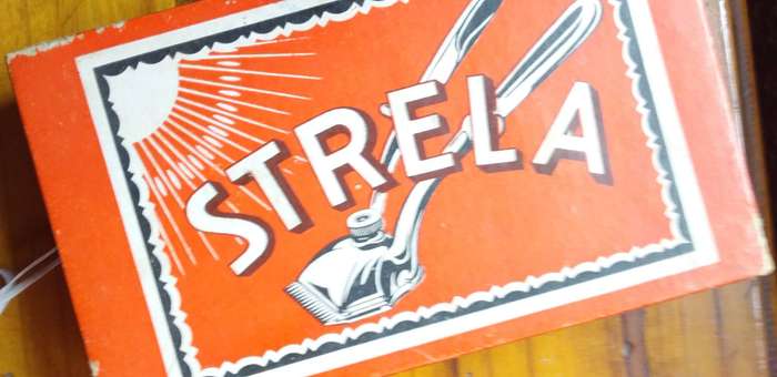 Vintage STRELA Hand Hair Clippers  Germany 1950* w/original box