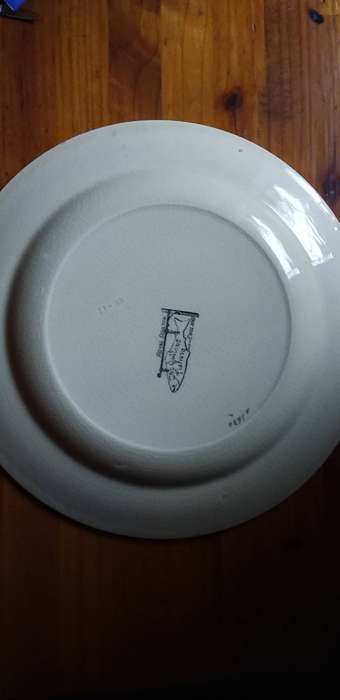 Fine Royal Doulton Series Ware 'Gallant Fishers' Rack Plate D3680