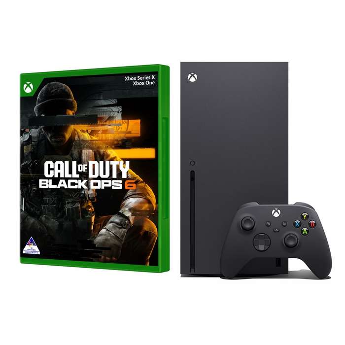 Xbox Series X with Call of Duty Black Ops 6