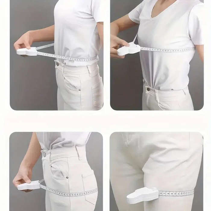 Body Measuring Tape Y-Shaped Automatic Retractable 60 inches 152cms