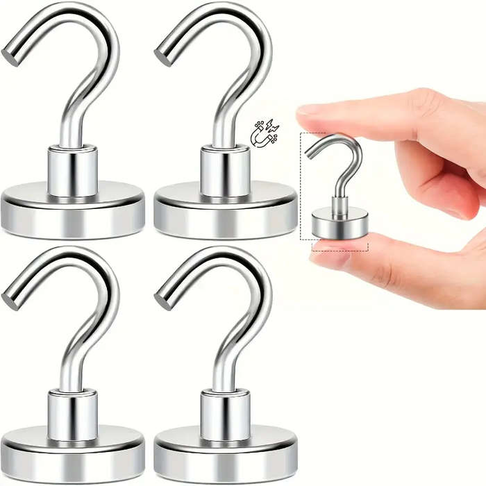 Strong Magnetic Hooks (SET OF 10 PCS) Neodymium Iron Boron Magnets
