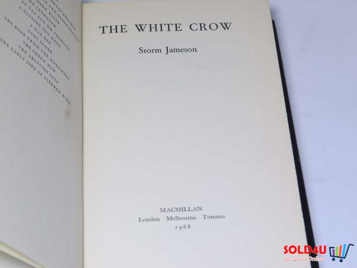 The White Crow - Storm Jameson