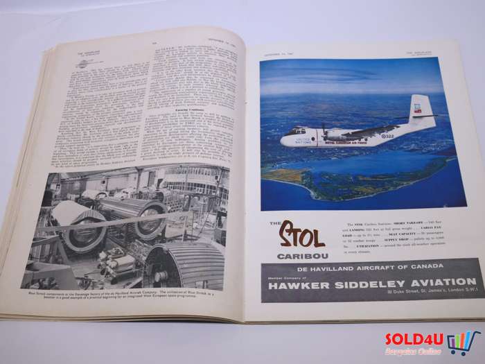 The Aeroplane and Astronautics Magazine 14 SEP 1961 - 1911 - 1961 - 50 Years of Progress