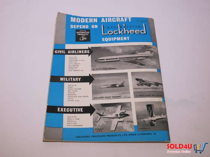 The Aeroplane and Astronautics Magazine 14 SEP 1961 - 1911 - 1961 - 50 Years of Progress