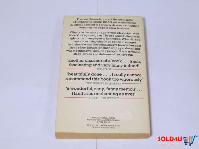 Underfoot in show Business - Helene Hanff
