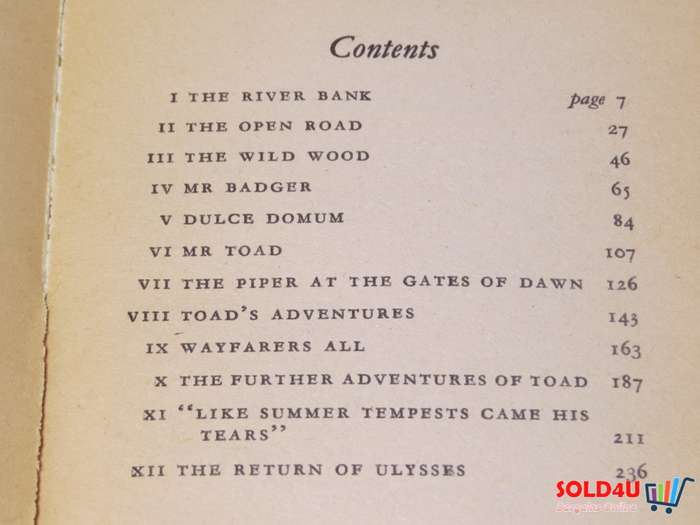 The Wind in the Willows by Kenneth Grahame