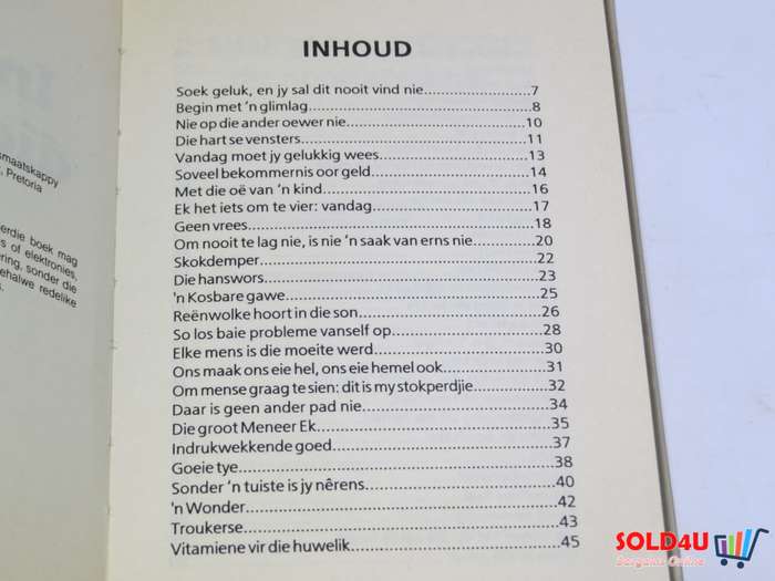 In jou le die Geluk - Phil Bosmans