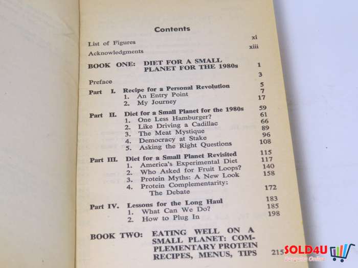 Diet for a Small Planet - Frances Moore Lappe'