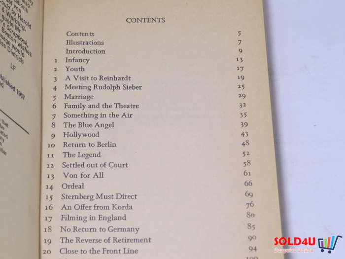 Dietrich: The Story of a Star by Leslie Frewin