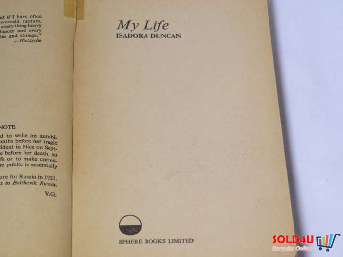 My Life - Isadora Duncan