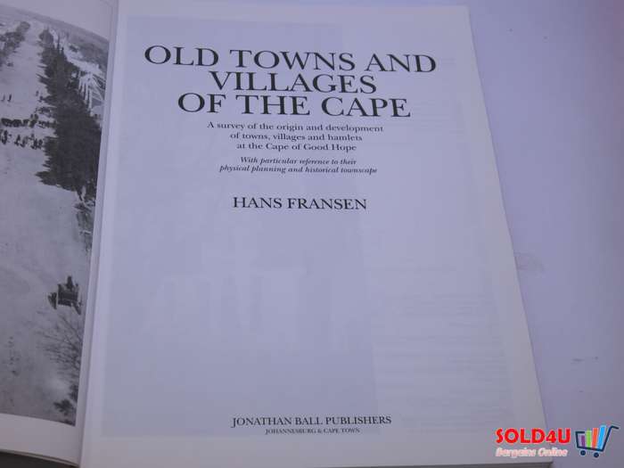 Old Towns and Villages of the Cape by Hans Fransen