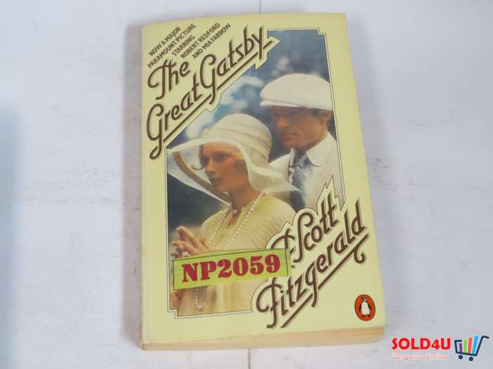 The Great Gatsby  by  F. Scott Fitzgerald