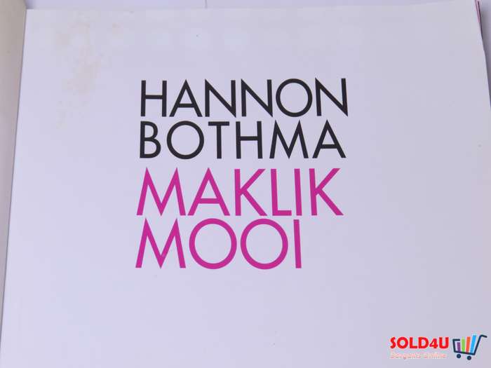 Hannon Bothma: Maklik mooi  Afrikaans  Ryno Mulder