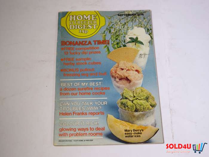 Home & Freezer Digest : Mary Berry's easy -make water ices
