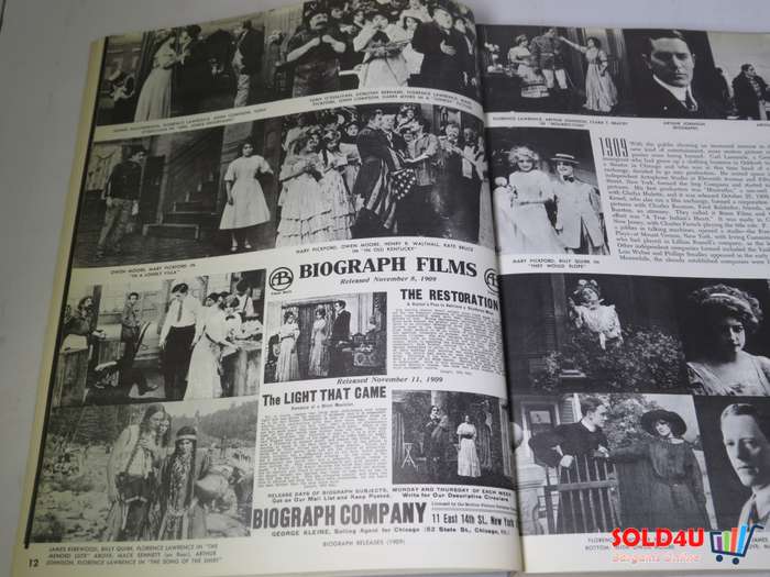 A Pictorial History of the Silent Screen by Daniel Blum