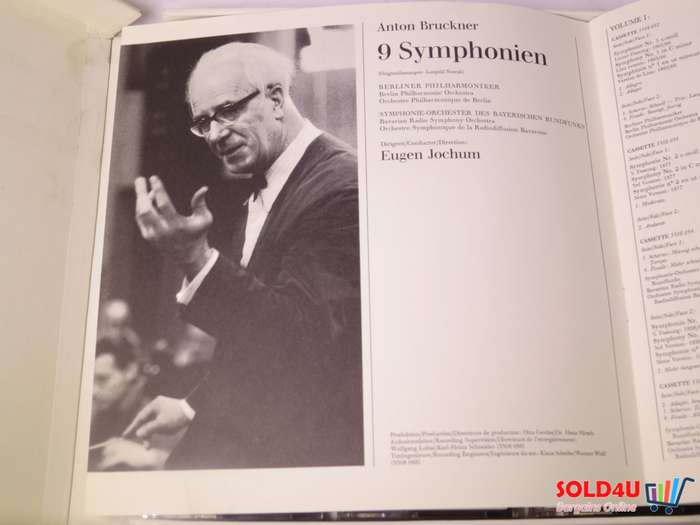 Anton Bruckner Symphonies Vol 2 by Eugen Jochum