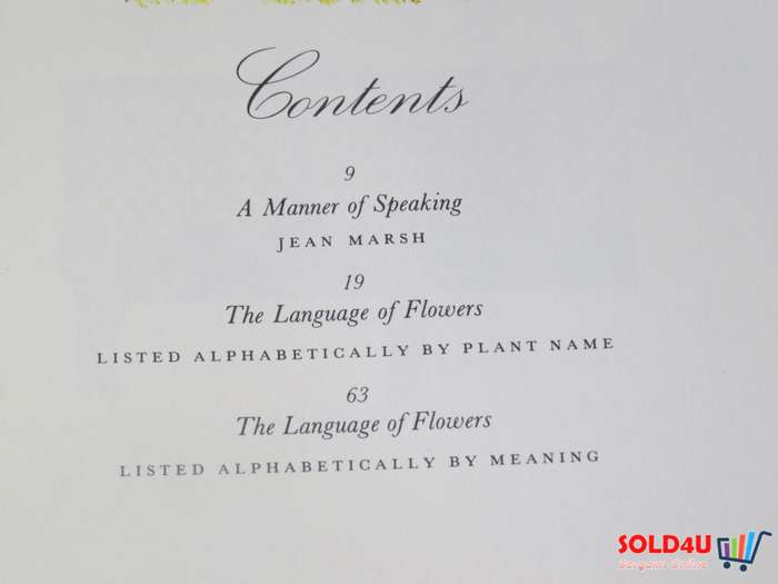 The Illuminated Language of Flowers by Jean Marsh