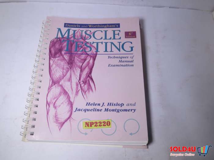 Muscle Testing 6th edition - Techniques of manual examination - Helen J.Hislop & J Montgomery