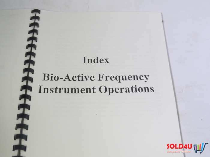 Rife Resonator - Bio - Active Frequency Procedures