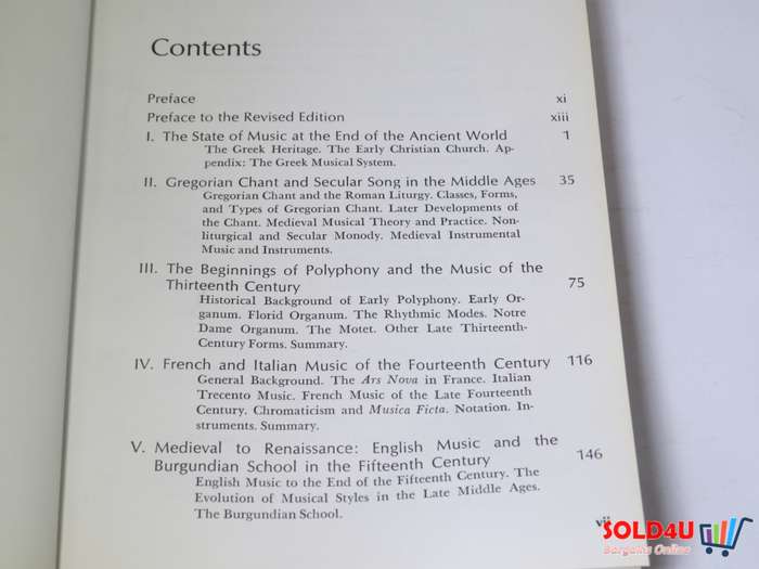 A History of Western Music by Donald Jay Grout