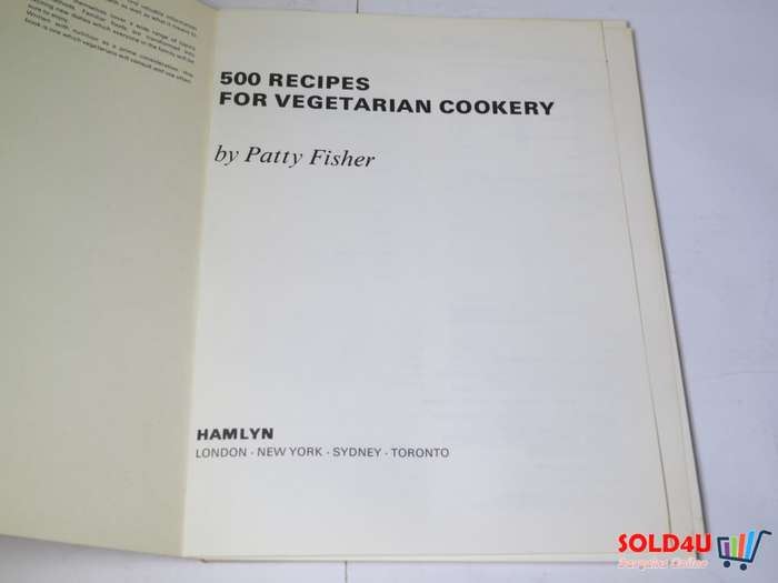 500 Recipes - Vegetarian Cookery - Patty Fisher