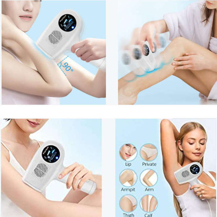 Permanent Hair Removal Cold compress facial & body permanent IPL laser hair removal