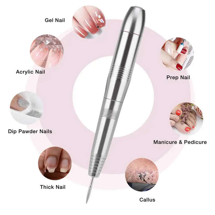 Electric Nail Drill Pen Manicure Machine Set