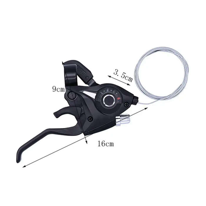 ST-EF51 3x7 MTB Bike Brake Lever Combo - 1 Pair