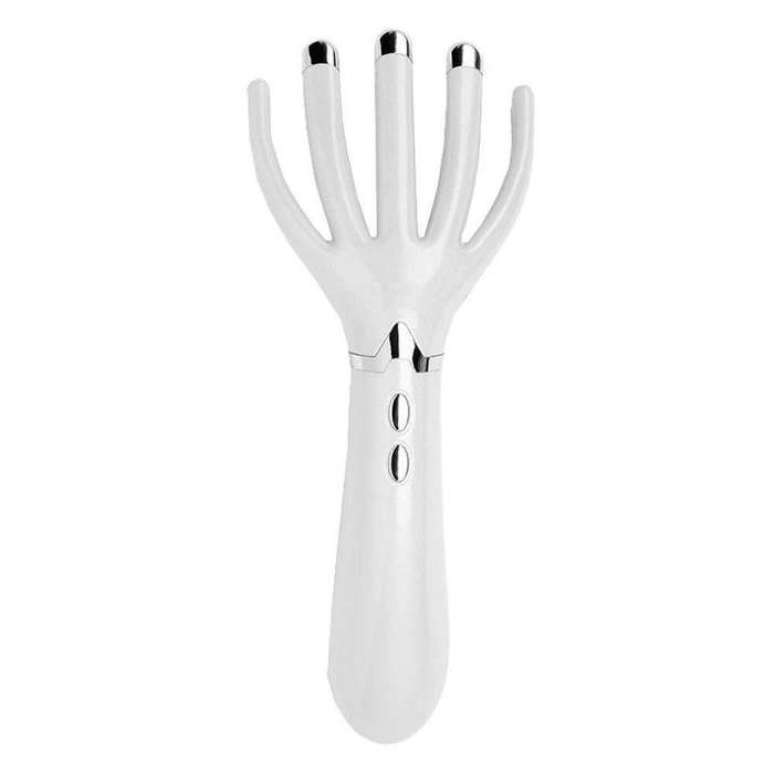 Multi-purpose Portable Vibration Rechargeable Head Massager Hand Shaped