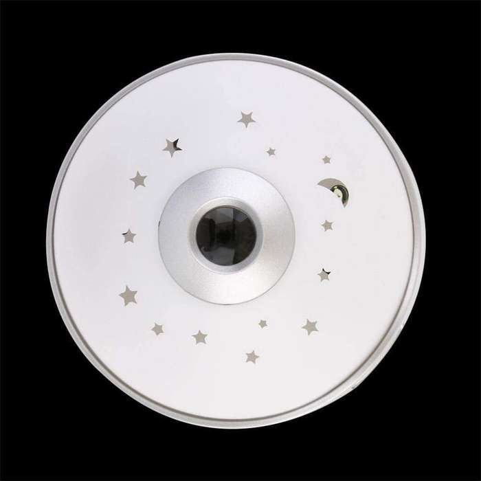 Fluorescent Kids Night Sky Moon Stars Projection Digital Clock