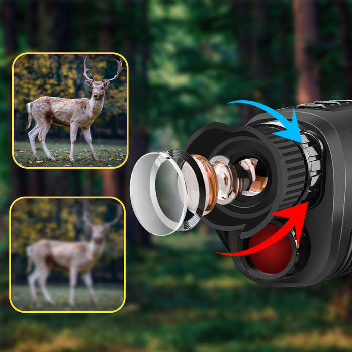 Monocular Night Vision Device Infrared 5x Digital Zoom Telescope  1080P HD