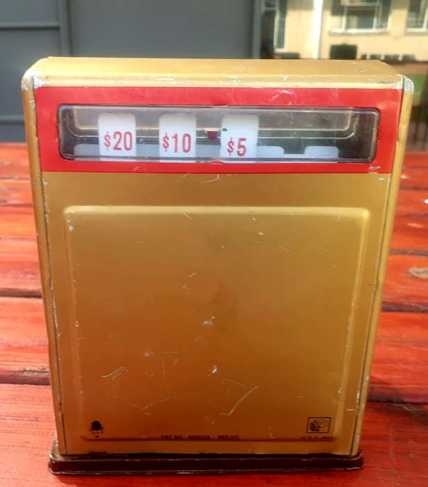 Vintage Kiddies Tinplate Till