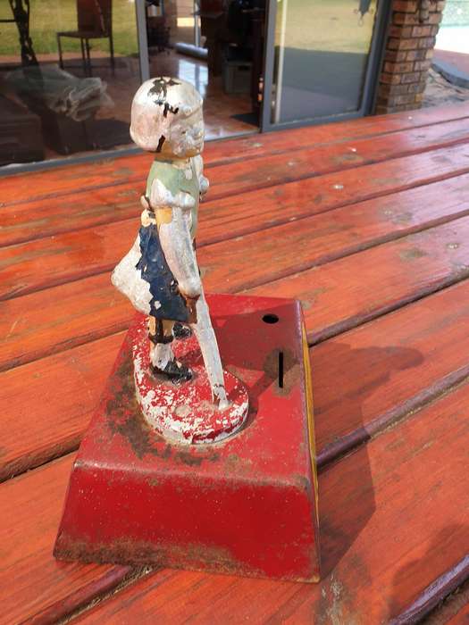 OLD TABLE TOP CEREBRAL PALSY DONATION BOX  200 X 260 MM HIGH