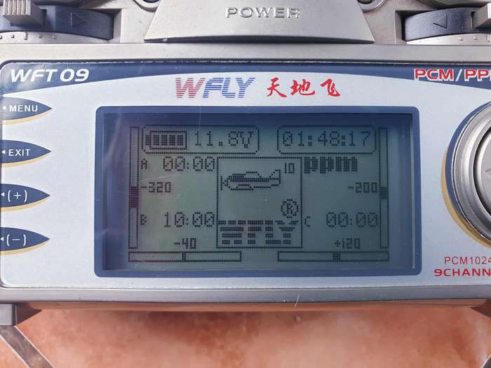 WFLY WFT09 UNIVERSAL RC REMOTE 9 CHANNEL