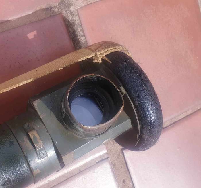 WW2 FRENCH/DUTCH PATENT RANGE FINDER, ALL LENSES INTACT
