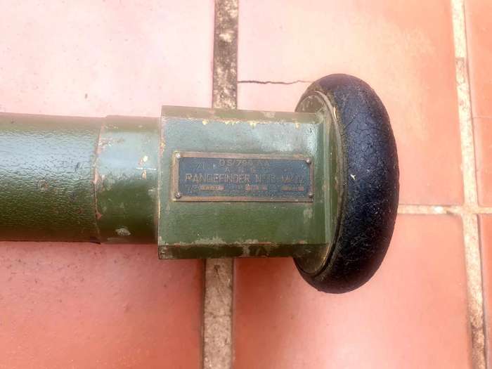 WW2 FRENCH/DUTCH PATENT RANGE FINDER, ALL LENSES INTACT