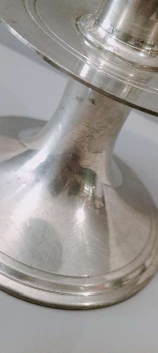 Beautiful Stainless Steel Dinner Candle Holder