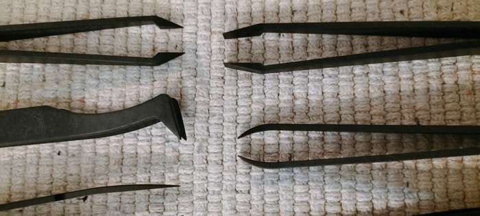 Complete 8 Piece T-201 to T-208 Craft Tweezers