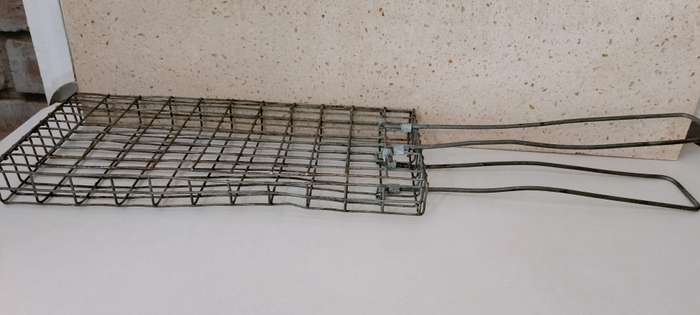 Vintage Metal Sandwich Braaier