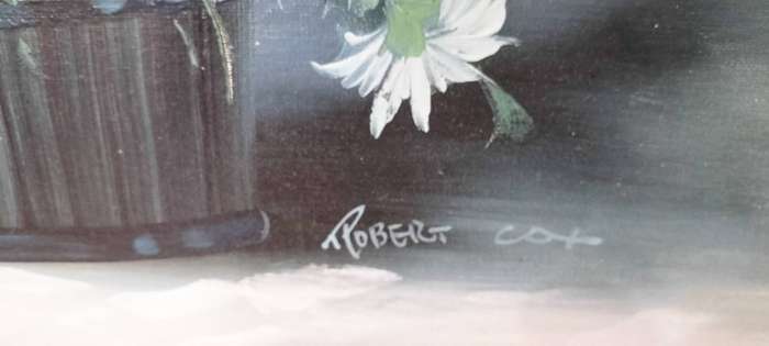 A Stunning Large Original Robert Cox (1934-2001) Oil on Canvas. (nr1 of 3)