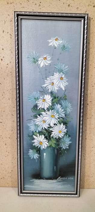 A Stunning Small Original Robert Cox (1934-2001) Oil on Canvas. (nr3 of 3)