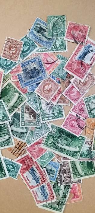 Collection Of +-60 Jamaica Stamps - Read Description