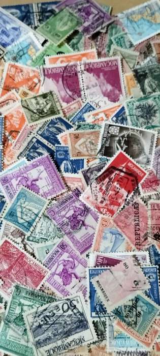 Collection Of +-200 Mozambique Stamps - Read Description