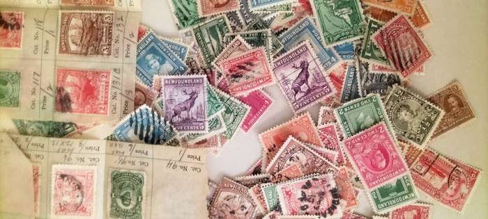 Collection Of +-167 Newfoundland Stamps - Read Description
