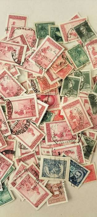 Collection Of +-22 Argentina Stamps - Read Description